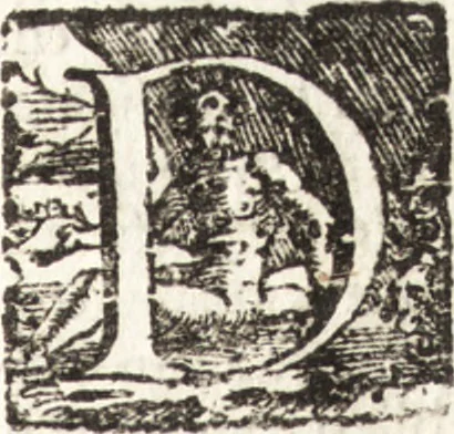 An illustration from Delle vite de' più eccellenti pittori, scultori, et architetti, 1648, leaf 40