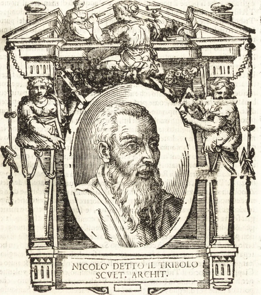 An illustration from Delle vite de' più eccellenti pittori, scultori, et architetti, 1648, leaf 402