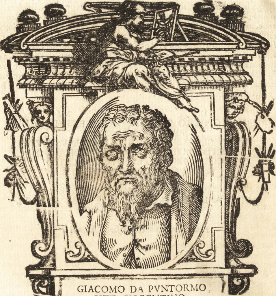 An illustration from Delle vite de' più eccellenti pittori, scultori, et architetti, 1648, leaf 479