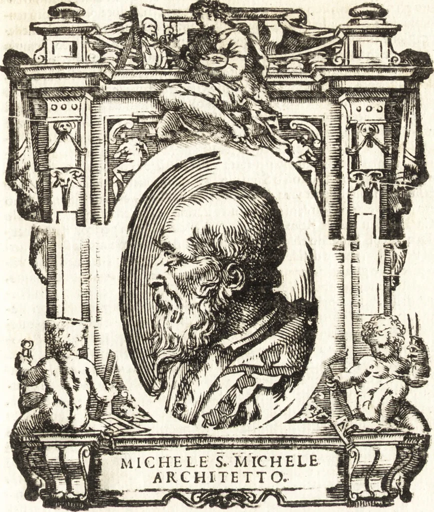 An illustration from Delle vite de' più eccellenti pittori, scultori, et architetti, 1648, leaf 516