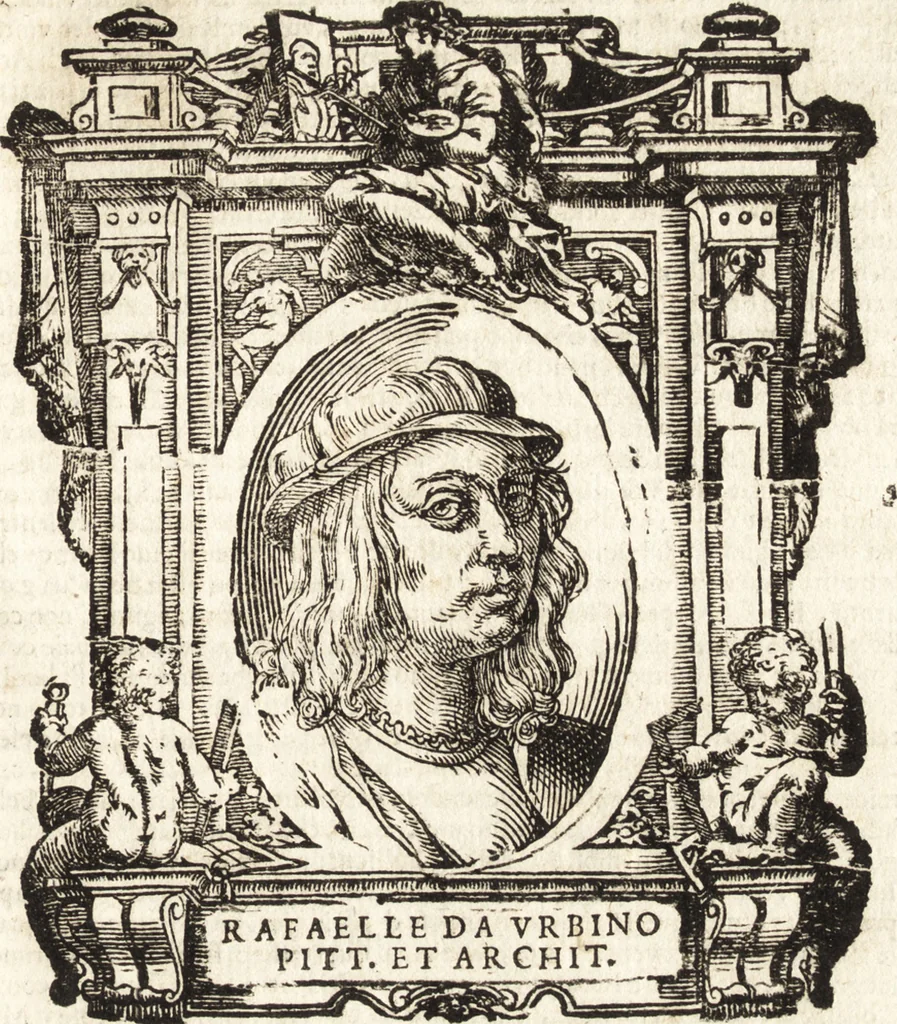 An illustration from Delle vite de' più eccellenti pittori, scultori, et architetti, 1648, leaf 78
