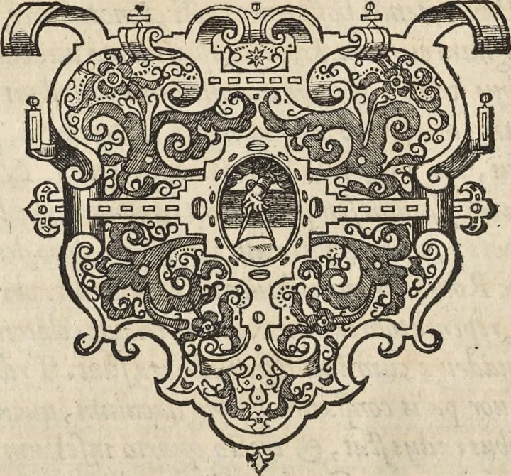 An illustration from De militia equestri antiqua et noua ad regem Philippum IV libri quinque, 1630, leaf 61