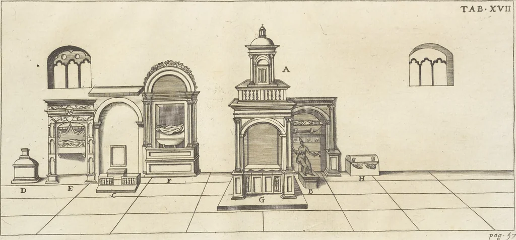 An illustration from De sacris aedificiis a Constantino Magno constructis : synopsis historica, 1693, leaf 109