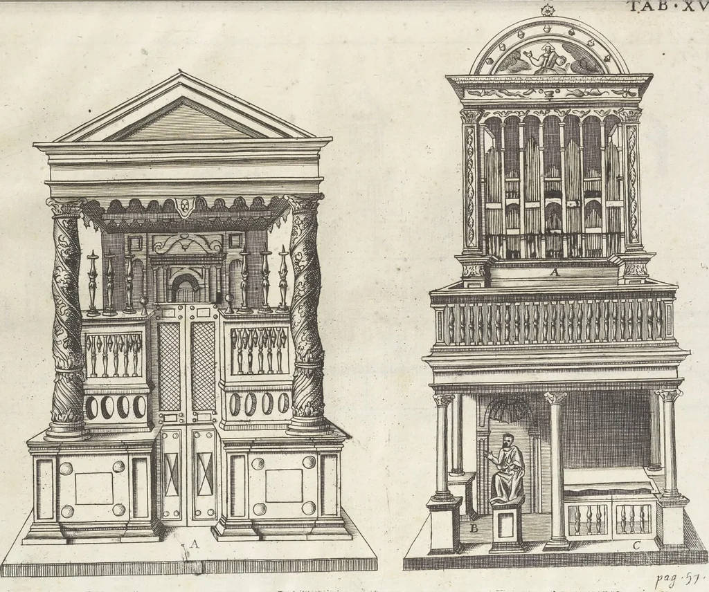 An illustration from De sacris aedificiis a Constantino Magno constructis : synopsis historica, 1693, leaf 111