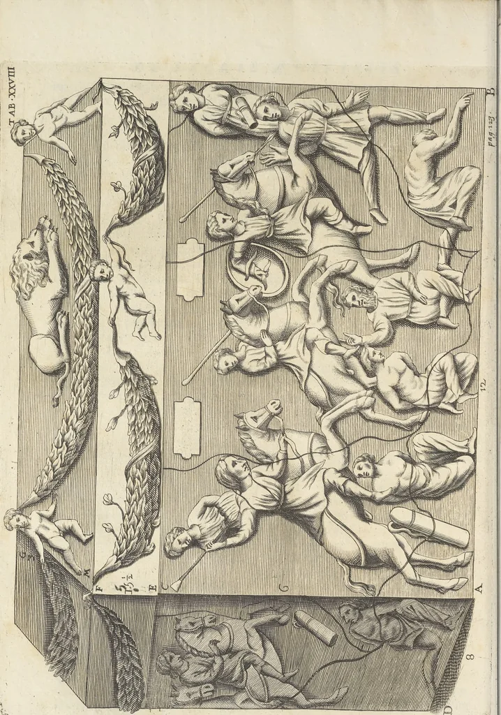 An illustration from De sacris aedificiis a Constantino Magno constructis : synopsis historica, 1693, leaf 195