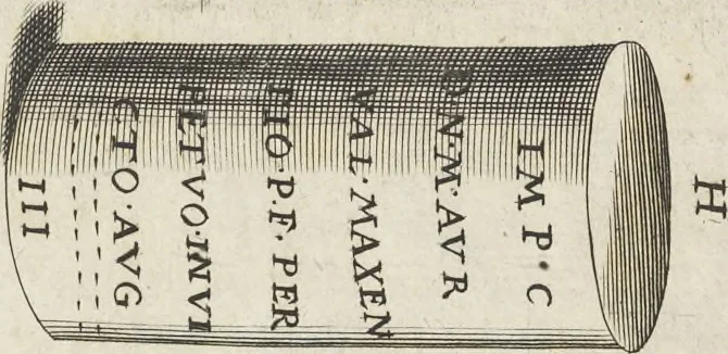 An illustration from De sacris aedificiis a Constantino Magno constructis : synopsis historica, 1693, leaf 197