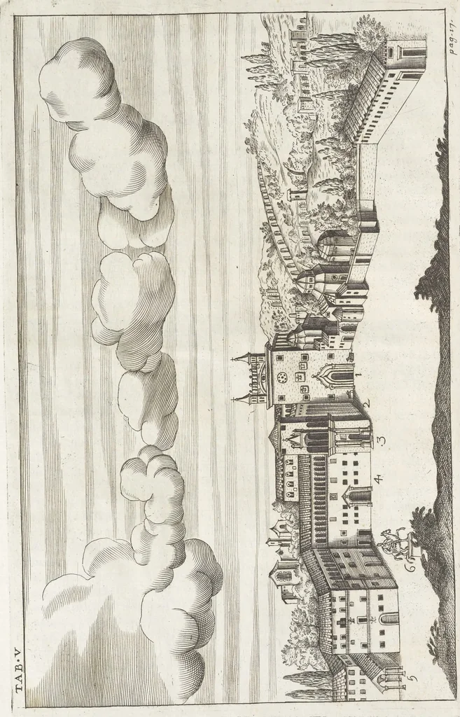 An illustration from De sacris aedificiis a Constantino Magno constructis : synopsis historica, 1693, leaf 47