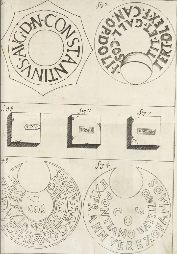 An illustration from De sacris aedificiis a Constantino Magno constructis : synopsis historica, 1693, leaf 62