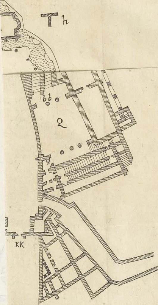 An illustration from De sacris aedificiis a Constantino Magno constructis : synopsis historica, 1693, leaf 65