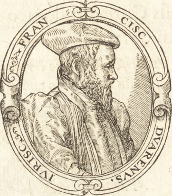 An illustration from De sacris ecclesiae ministeriis ac beneficiis libri VIII : in quibus quicquid ad plenam iuris pontificij cognitionem necessarium est, breuiter ac dilucidè explicatum continetur : item, Pro libertate ecclesiae Gallicae aduersus Romanã aulam defensio Parisiensis curiae, Ludouico XI. Gallorũ regi quondam oblata, 1551, leaf 7