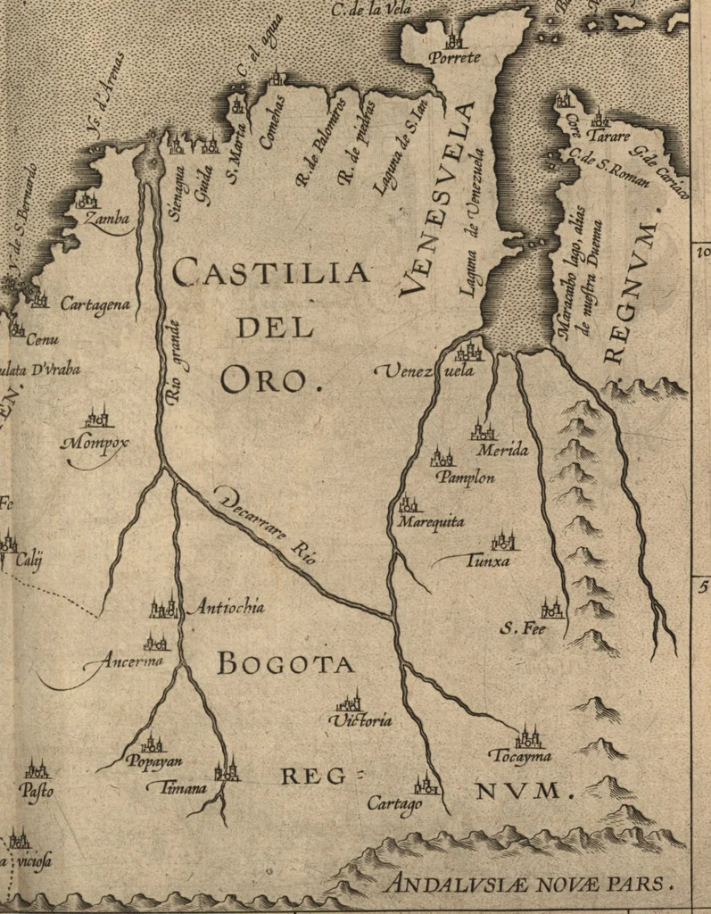 An illustration from Descriptionis Ptolemaicae augmentum, siue, Occidentis notitia : breui commentario illustrata, et hac secunda editione magna sui parte aucta, 1603, leaf 226