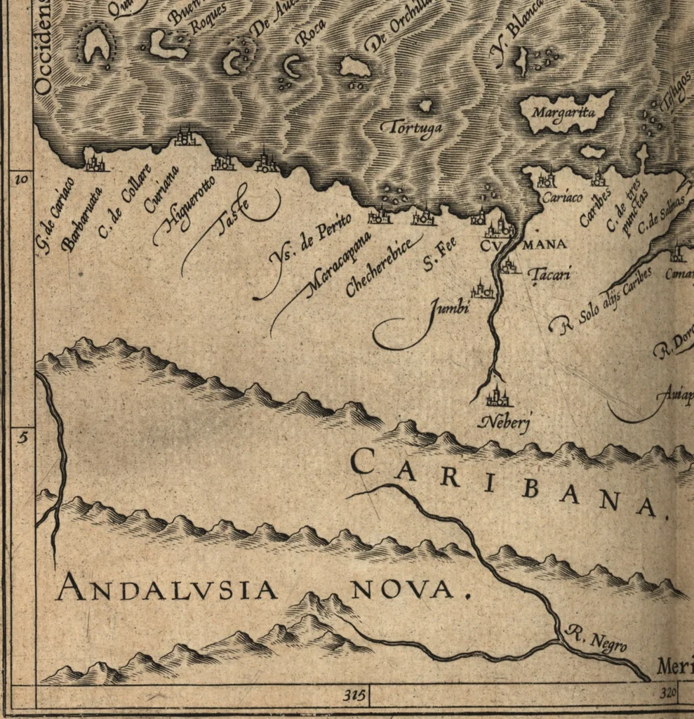 An illustration from Descriptionis Ptolemaicae augmentum, siue, Occidentis notitia : breui commentario illustrata, et hac secunda editione magna sui parte aucta, 1603, leaf 229