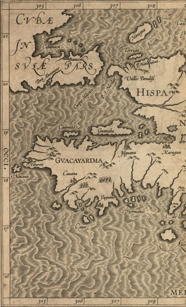 An illustration from Descriptionis Ptolemaicae augmentum, siue, Occidentis notitia : breui commentario illustrata, et hac secunda editione magna sui parte aucta, 1603, leaf 233