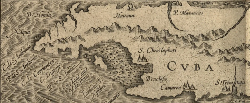 An illustration from Descriptionis Ptolemaicae augmentum, siue, Occidentis notitia : breui commentario illustrata, et hac secunda editione magna sui parte aucta, 1603, leaf 237