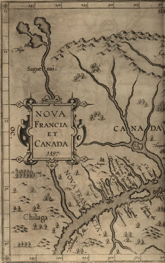 An illustration from Descriptionis Ptolemaicae augmentum, siue, Occidentis notitia : breui commentario illustrata, et hac secunda editione magna sui parte aucta, 1603, leaf 269