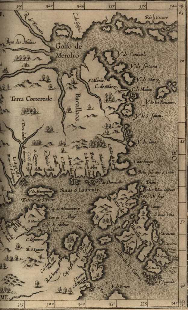 An illustration from Descriptionis Ptolemaicae augmentum, siue, Occidentis notitia : breui commentario illustrata, et hac secunda editione magna sui parte aucta, 1603, leaf 270