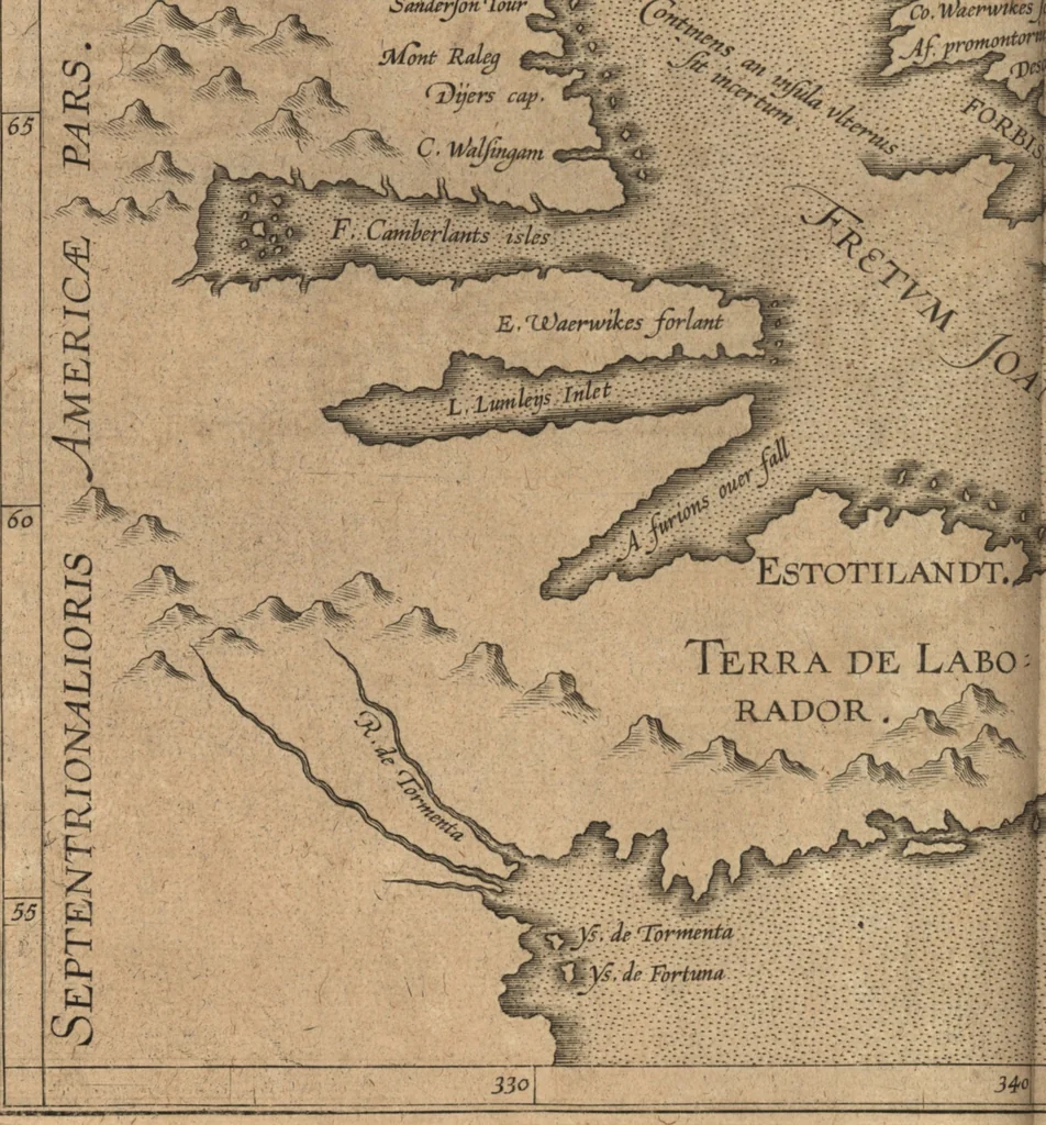 An illustration from Descriptionis Ptolemaicae augmentum, siue, Occidentis notitia : breui commentario illustrata, et hac secunda editione magna sui parte aucta, 1603, leaf 273