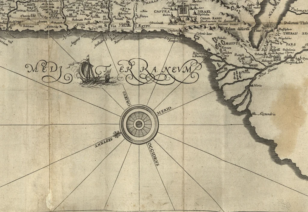 An illustration from El devoto peregrino y viage de Tierra Santa, 1664, leaf 26