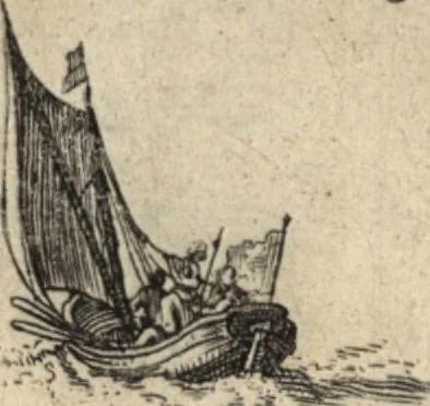 An illustration from El devoto peregrino y viage de Tierra Santa, 1664, leaf 26
