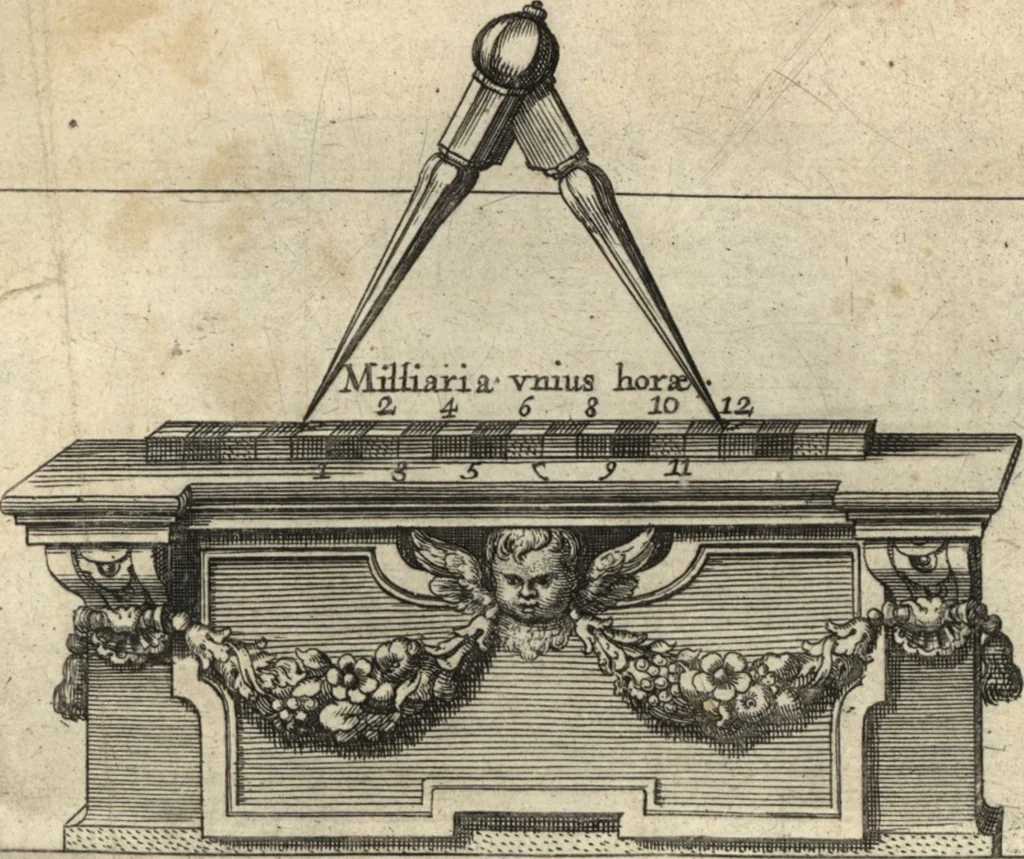 An illustration from El devoto peregrino y viage de Tierra Santa, 1664, leaf 26