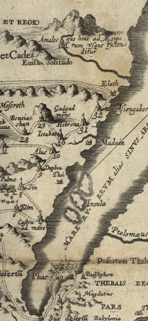 An illustration from El devoto peregrino y viage de Tierra Santa, 1664, leaf 26