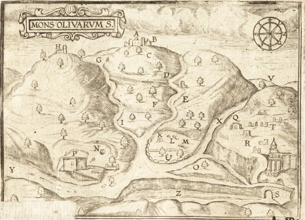 An illustration from El devoto peregrino y viage de Tierra Santa, 1664, leaf 304