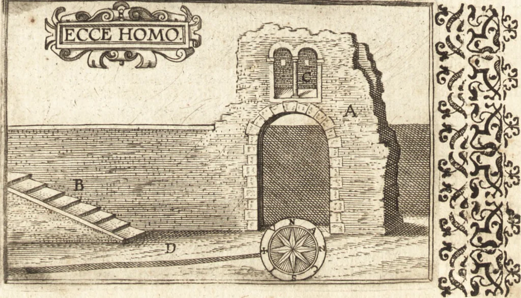 An illustration from El devoto peregrino y viage de Tierra Santa, 1664, leaf 325