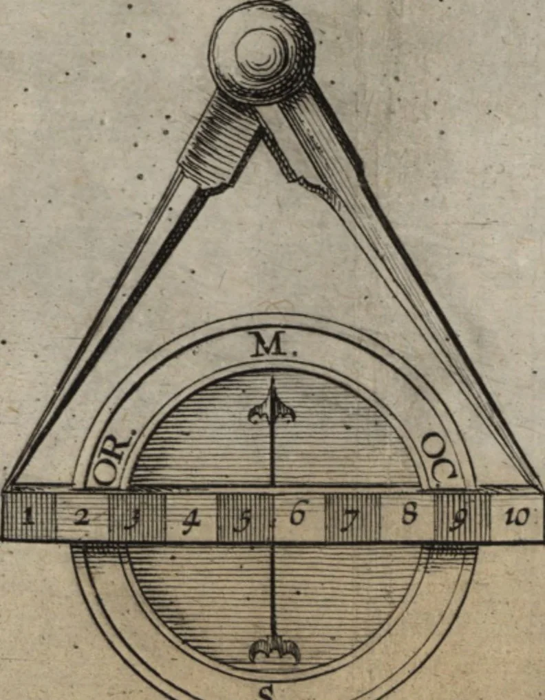 An illustration from El devoto peregrino y viage de Tierra Santa, 1664, leaf 338