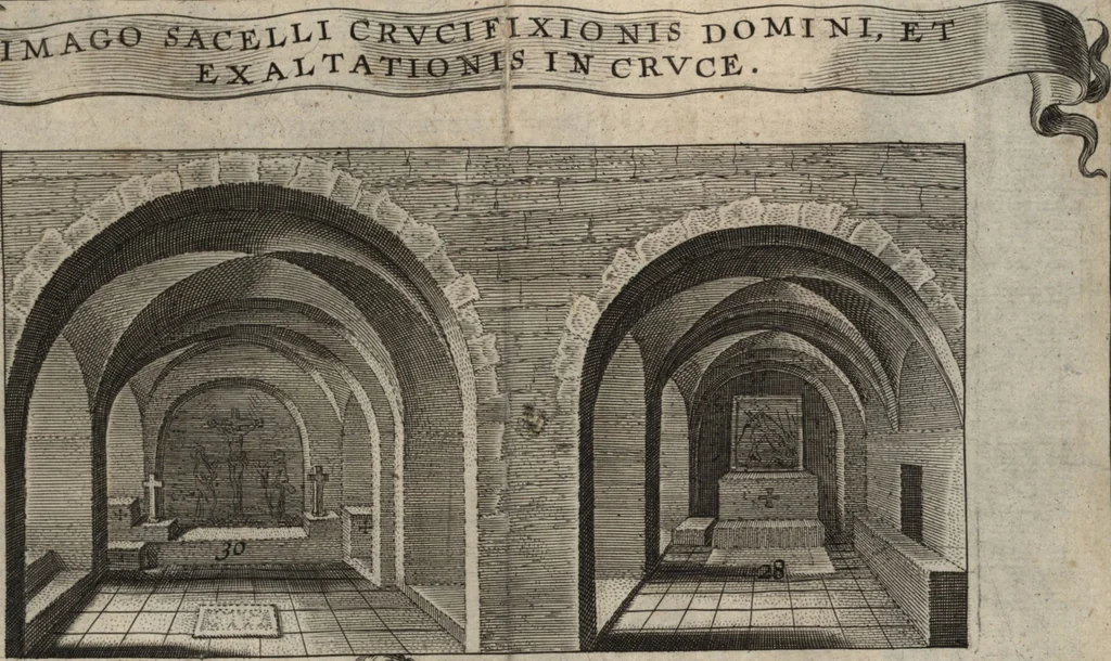 An illustration from El devoto peregrino y viage de Tierra Santa, 1664, leaf 364