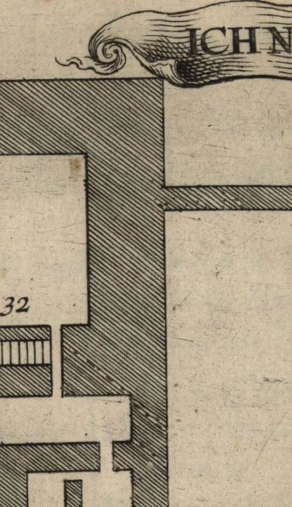 An illustration from El devoto peregrino y viage de Tierra Santa, 1664, leaf 420