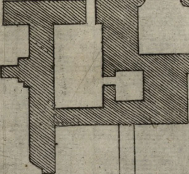 An illustration from El devoto peregrino y viage de Tierra Santa, 1664, leaf 420