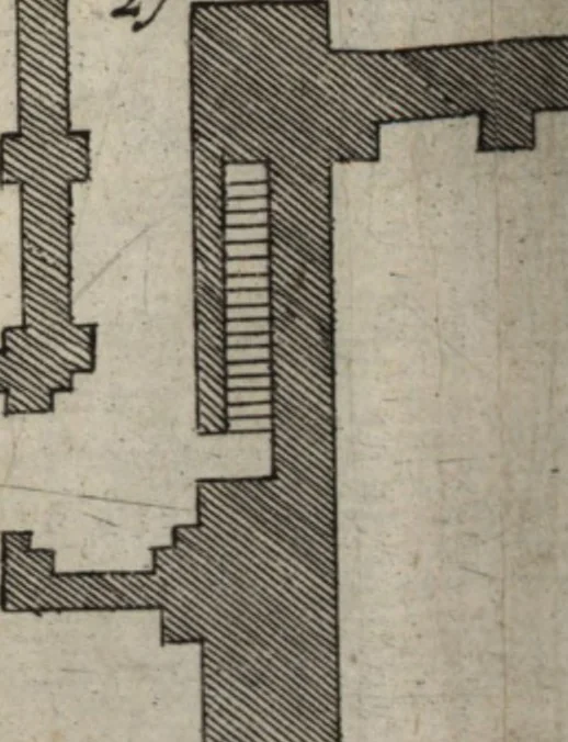 An illustration from El devoto peregrino y viage de Tierra Santa, 1664, leaf 420