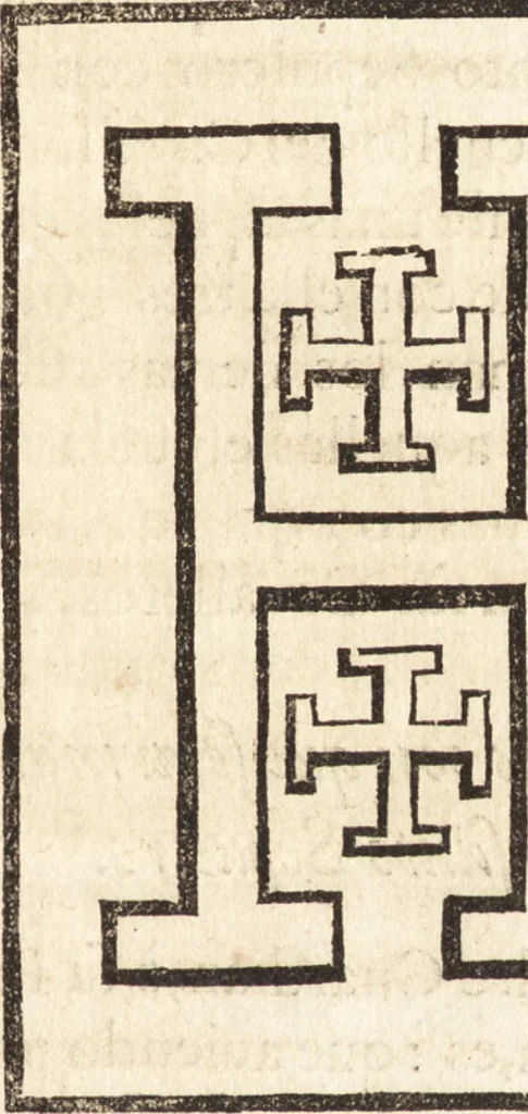 An illustration from El devoto peregrino y viage de Tierra Santa, 1664, leaf 716