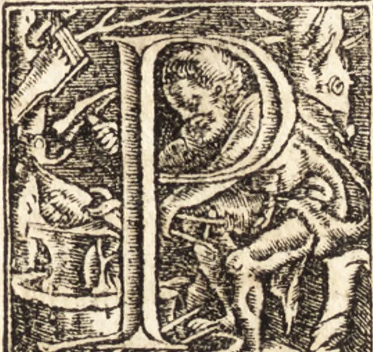 An illustration from D. Gregorii Nazianzeni Orationes XXX, 1531, leaf 242