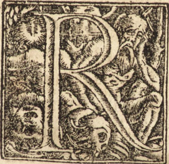 An illustration from D. Gregorii Nazianzeni Orationes XXX, 1531, leaf 324