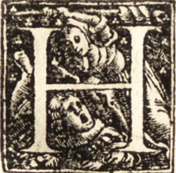 An illustration from D. Gregorii Nazianzeni Orationes XXX, 1531, leaf 332