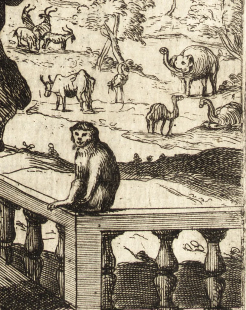 An illustration from Dialogos de la pintvra : sv defensa, origen, esse[n]cia, definicion, modos y diferencias, 1633, leaf 238