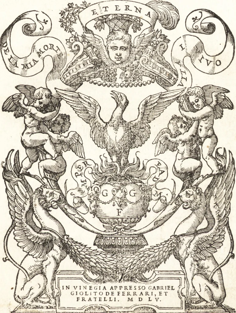 An illustration from Discorsi di M. Enea Vico parmigiano : sopra le medaglie de gli antichi, divisi in dve libri, ove si dimostrano notabli errori di scrittori antichi e moderni intorno alle historie romane .., 1555, leaf 4