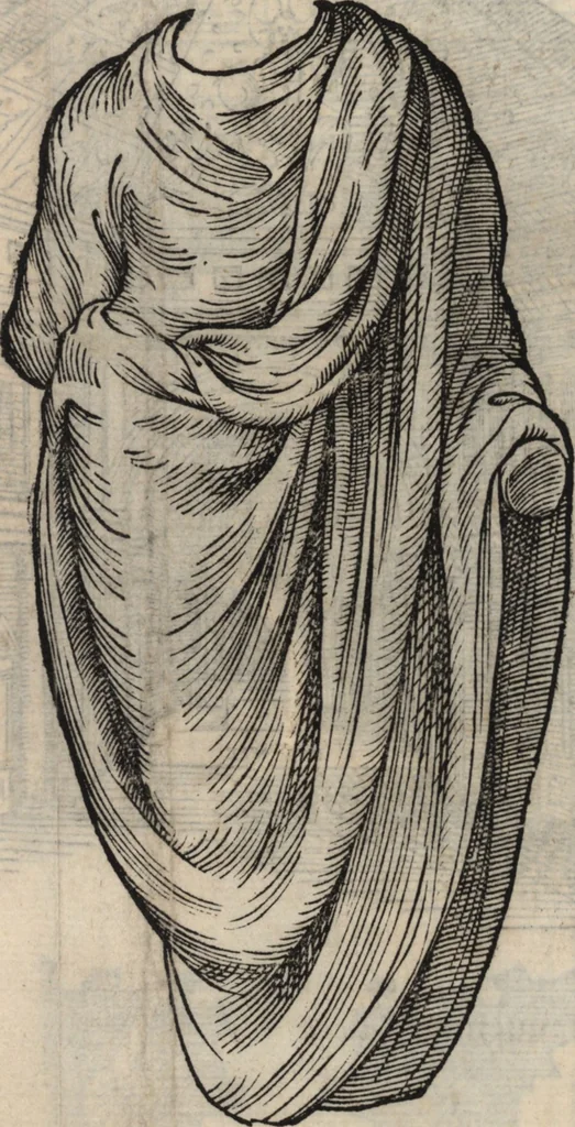 An illustration from Discorsi di monsignore don Vincenzio Borghini. Recati à luce da'deputati per suo testamento. Con la tavola delle cose piv notabili, 1584, leaf 351
