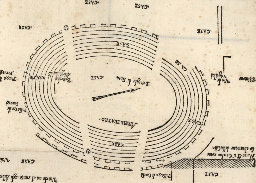 An illustration from Discorsi di monsignore don Vincenzio Borghini. Recati à luce da'deputati per suo testamento. Con la tavola delle cose piv notabili, 1584, leaf 352