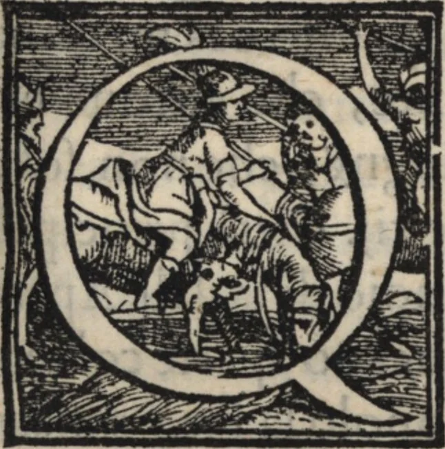 An illustration from Discorsi di monsignore don Vincenzio Borghini. Recati à luce da'deputati per suo testamento. Con la tavola delle cose piv notabili, 1584, leaf 356