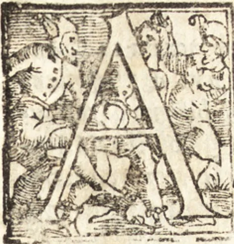 An illustration from Discorsi di monsignore don Vincenzio Borghini. Recati à luce da'deputati per suo testamento. Con la tavola delle cose piv notabili, 1584, leaf 520