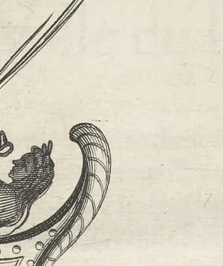 An illustration from Eloges et discours sur la triomphante reception du roy en sa ville de Paris, apres la reduction de la Rochelle : accompagnez des figures, tant des arcs de triomphe que des autres preparatifs, 1629, leaf 300