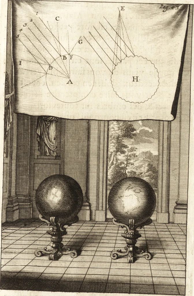 An illustration from Entretiens sur les vies et sur les ouvrages des plus excellens peintres anciens et modernes, 1666, leaf 50