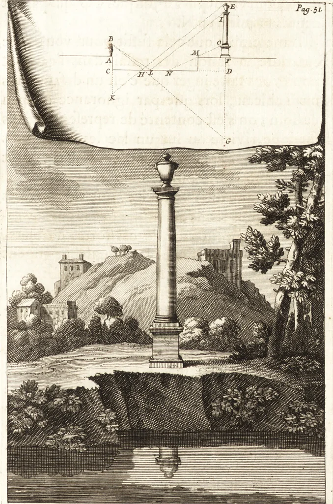 An illustration from Entretiens sur les vies et sur les ouvrages des plus excellens peintres anciens et modernes, 1666, leaf 58