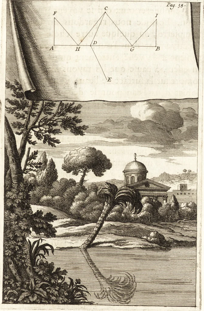 An illustration from Entretiens sur les vies et sur les ouvrages des plus excellens peintres anciens et modernes, 1666, leaf 62