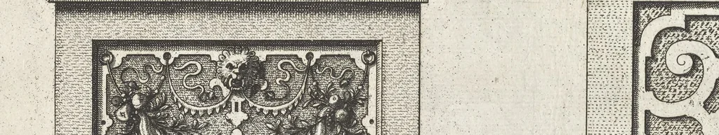 An illustration from Das erst Buch, gemacht avff de zvvey Colommen Dorica vnd Ionica [graphic] : sampt iren podien, bases, cornicen, capitelen, architraben, phrisen vnd coronamenten, eyn jede inn drey manieren gezieret vnd getailet ... gezogen auss dem berumpten Architecten Vitruuio ..., 1565, leaf 15