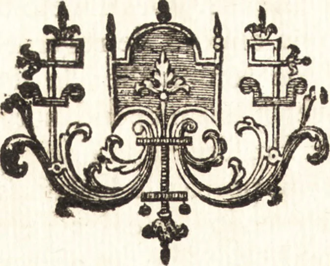 An illustration from Explication de divers monumens singuliers, qui ont rapport a la religion des plus anciens peuples : avec l'examen de la derniere edition des ouvrages de S. Jerôme, & un traité sur l'astrologie judiciaire : ouvrage enrichi de figures en taille-douce, 1739, leaf 448