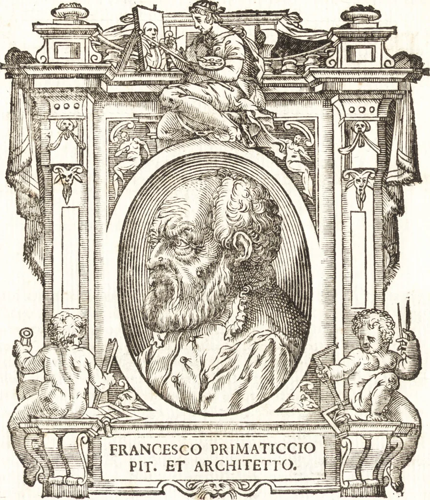 An illustration from Felsina pittrice : vite de pittori bolognesi, 1678, leaf 173