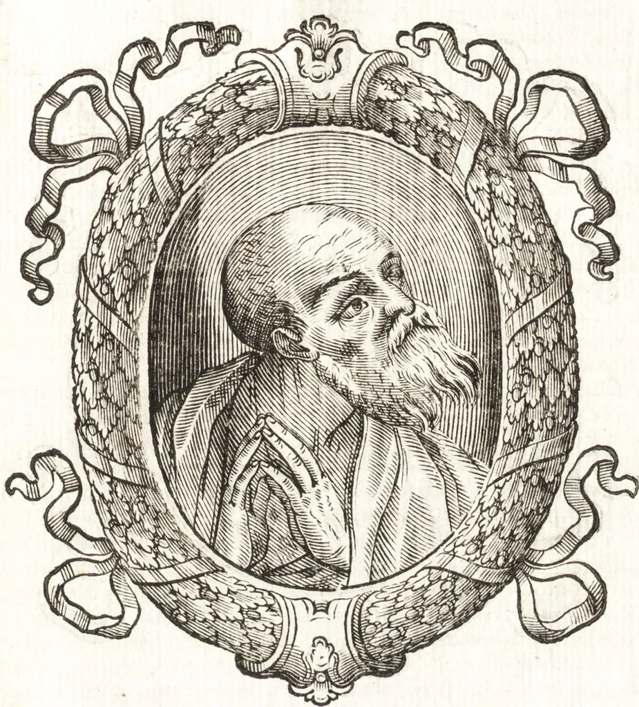 An illustration from Felsina pittrice : vite de pittori bolognesi, 1678, leaf 236